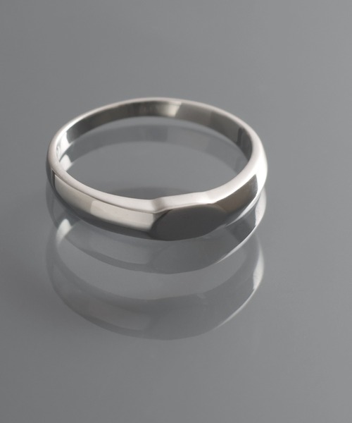YArKA（ヤーカ）の「【YArKA/ヤーカ】little hexagon signet design ring [hancH] / 6角形ミニシグネットリング（リング・レディース・シルバー/ゴールド・#3/#23/#21/#19/#17/#15/#13/#11/#9/#7/#5）」の11枚目の写真