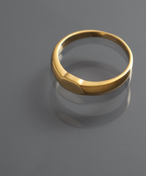 YArKA（ヤーカ）の「【YArKA/ヤーカ】little hexagon signet design ring [hancH] / 6角形ミニシグネットリング（リング・レディース・シルバー/ゴールド・#3/#23/#21/#19/#17/#15/#13/#11/#9/#7/#5）」の13枚目の写真