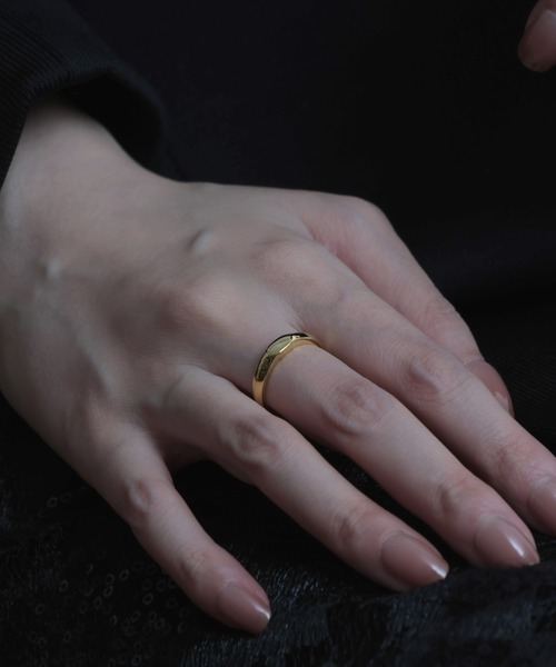 YArKA（ヤーカ）の「【YArKA/ヤーカ】little hexagon signet design ring [hancH] / 6角形ミニシグネットリング（リング・レディース・シルバー/ゴールド・#3/#23/#21/#19/#17/#15/#13/#11/#9/#7/#5）」の16枚目の写真