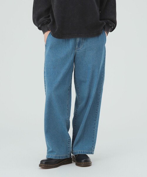 BEAMS HEART(ビームスハート)の「GMS オリジナル ワーク パンツ(その他パンツ・メンズ・ネイビー/ブルー・SMALL/LARGE/MEDIUM)」の2枚目の写真