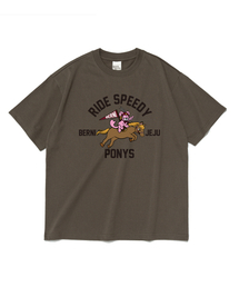 ジェジュポニー 半袖Tシャツ (カーキ)