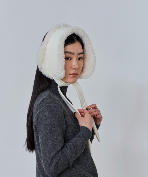OVERRIDE(オーバーライド)の「OVERRIDE OGC SWEAT BOA EARMUFF SG / オーバーライド(イヤーマフ・レディース・ブラック/グレー/ホワイト・FREE)」の5枚目の写真