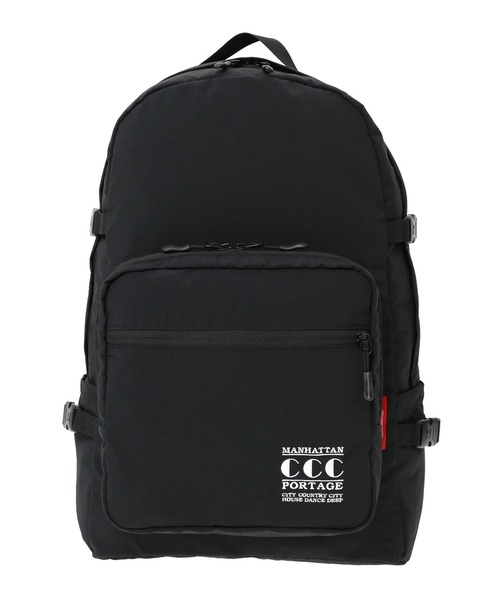 Manhattan Portage(マンハッタンポーテージ)の「TOWNSEND BACKPACK CCC(バックパック/リュック・メンズ・ブラック・LARGE)」の2枚目の写真