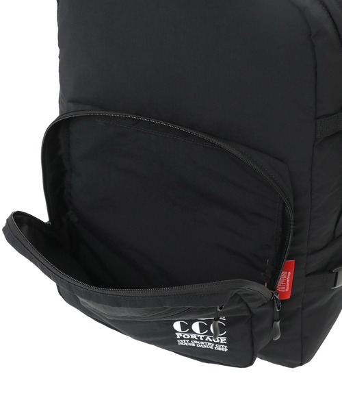 Manhattan Portage(マンハッタンポーテージ)の「TOWNSEND BACKPACK CCC(バックパック/リュック・メンズ・ブラック・LARGE)」の8枚目の写真