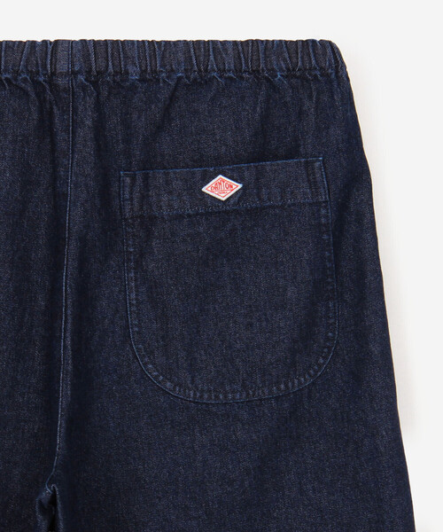 DANTON（ダントン）の「DANTON | デニム イージーパンツ WOMEN（デニムパンツ・レディース・ダークインディゴブルー・36）」の4枚目の写真