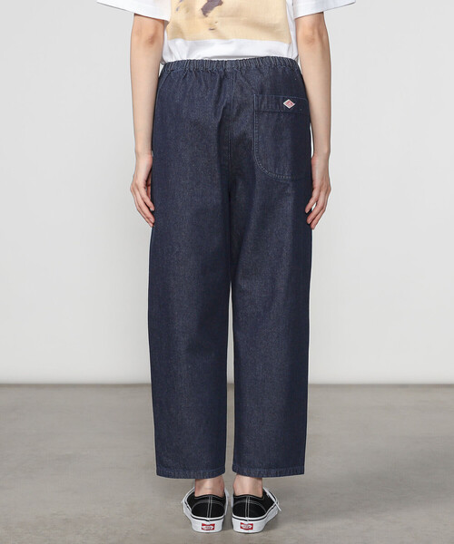 DANTON(ダントン)の「DANTON | デニム イージーパンツ WOMEN(デニムパンツ・レディース・ダークインディゴブルー・36)」の4枚目の写真