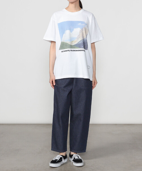 DANTON(ダントン)の「DANTON | デニム イージーパンツ WOMEN(デニムパンツ・レディース・ダークインディゴブルー・36)」の2枚目の写真