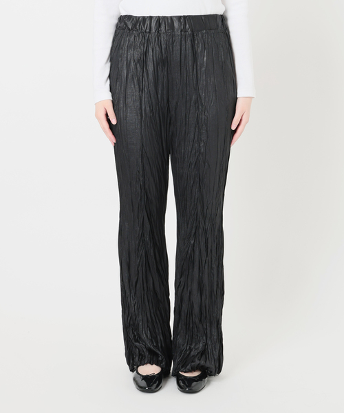 IENA(イエナ)の「5-knot/ファイブノット CRICKLE FIN FLARE TROUSERS パンツ 5KIE-CRCL-0004(その他パンツ・レディース・ブラック/アイボリー/ブラウン・SMALL/MEDIUM)」の15枚目の写真