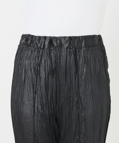 IENA(イエナ)の「5-knot/ファイブノット CRICKLE FIN FLARE TROUSERS パンツ 5KIE-CRCL-0004(その他パンツ・レディース・ブラック/アイボリー/ブラウン・SMALL/MEDIUM)」の19枚目の写真