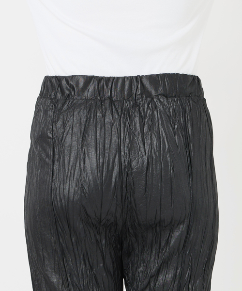 IENA(イエナ)の「5-knot/ファイブノット CRICKLE FIN FLARE TROUSERS パンツ 5KIE-CRCL-0004(その他パンツ・レディース・ブラック/アイボリー/ブラウン・SMALL/MEDIUM)」の8枚目の写真