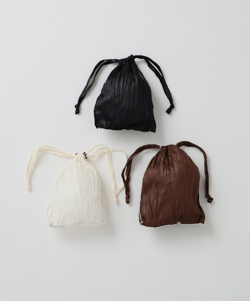 IENA(イエナ)の「5-knot/ファイブノット CRICKLE FIN FLARE TROUSERS パンツ 5KIE-CRCL-0004(その他パンツ・レディース・ブラック/アイボリー/ブラウン・SMALL/MEDIUM)」の12枚目の写真