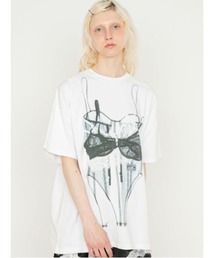 【ご好評につき追加生産決定】Bra Printed Big T-shirt/ブラプリント ビッグTシャツ