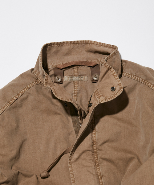 JOURNAL STANDARD（ジャーナルスタンダード）の「M-65 ショート モッズ ガーメント ダイ（ミリタリージャケット・メンズ・グリーン/モカ/ブラック系その他・MEDIUM/SMALL/LARGE）」の5枚目の写真