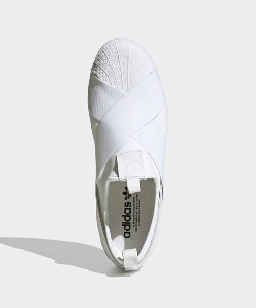 adidas（アディダス）の「SS スリッポン [SS Slip-On] アディダスオリジナルス（メンズ/レディース） / アディダスオリジナルス adidas Originals（スリッポン・メンズ・ホワイト×ホワイト・22.0cm/22.5cm/23.0cm/23.5cm/24.0cm/24.5cm/25.0cm/25.5cm/26.0cm/26.5cm/27.0cm/27.5cm/28.0cm/28.5cm/29.0cm/29.5cm/30.0cm/30.5cm）」の2枚目の写真