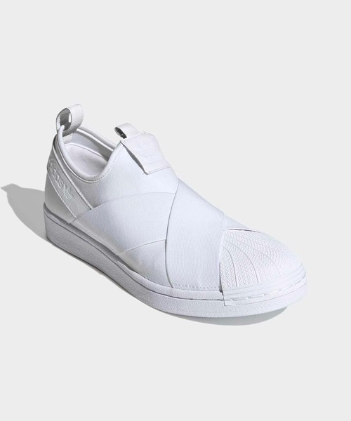 adidas（アディダス）の「SS スリッポン [SS Slip-On] アディダスオリジナルス（メンズ/レディース） / アディダスオリジナルス adidas Originals（スリッポン・メンズ・ホワイト×ホワイト・22.0cm/22.5cm/23.0cm/23.5cm/24.0cm/24.5cm/25.0cm/25.5cm/26.0cm/26.5cm/27.0cm/27.5cm/28.0cm/28.5cm/29.0cm/29.5cm/30.0cm/30.5cm）」の4枚目の写真
