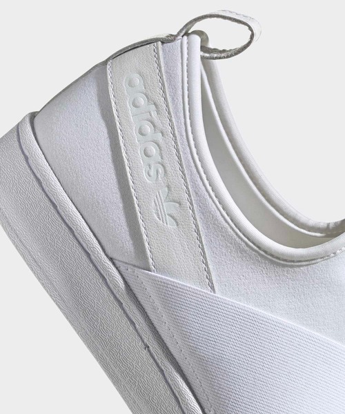 adidas（アディダス）の「SS スリッポン [SS Slip-On] アディダスオリジナルス（メンズ/レディース） / アディダスオリジナルス adidas Originals（スリッポン・メンズ・ホワイト×ホワイト・22.0cm/22.5cm/23.0cm/23.5cm/24.0cm/24.5cm/25.0cm/25.5cm/26.0cm/26.5cm/27.0cm/27.5cm/28.0cm/28.5cm/29.0cm/29.5cm/30.0cm/30.5cm）」の8枚目の写真