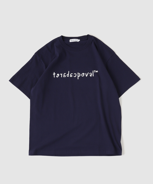 417 EDIFICE(フォーワンセブンエディフィス)の「CABARET POVAL Yu Nagaba Logo Tee(Tシャツ/カットソー・メンズ・ネイビー/ホワイト・LARGE/X-LARGE)」の2枚目の写真