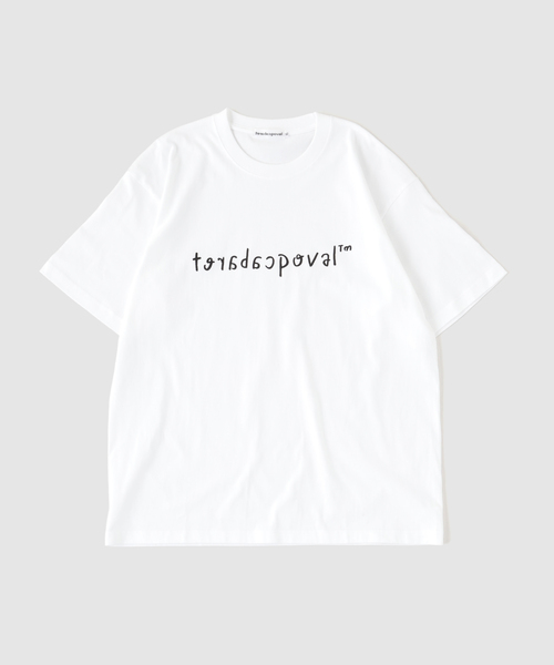 417 EDIFICE(フォーワンセブンエディフィス)の「CABARET POVAL Yu Nagaba Logo Tee(Tシャツ/カットソー・メンズ・ネイビー/ホワイト・LARGE/X-LARGE)」の1枚目の写真