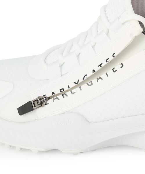 PEARLY GATES（パーリーゲイツ）の「【PEARLY GATES】THE SPORTS スパイクレスゴルフシューズ (MENS)（その他シューズ・メンズ・ホワイト・26.5cm/26.0cm/27.0cm/27.5cm/25.5cm）」の9枚目の写真
