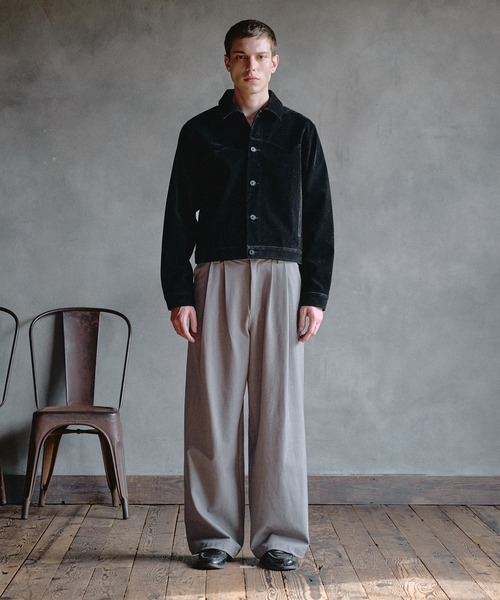 Regen Glanz(レーゲングランツ)の「western york synthetic suede jacket / ウエスタンヨークシンセティックスエードジャケット(ブルゾン・メンズ・ブラック/ブラウン系その他・MEDIUM/SMALL/LARGE)」の6枚目の写真