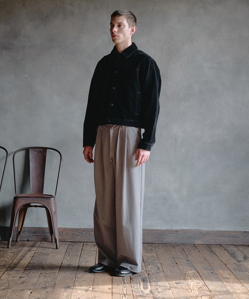 Regen Glanz(レーゲングランツ)の「western york synthetic suede jacket / ウエスタンヨークシンセティックスエードジャケット(ブルゾン・メンズ・ブラック/ブラウン系その他・MEDIUM/SMALL/LARGE)」の7枚目の写真
