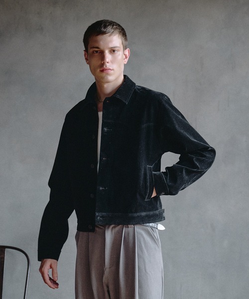 Regen Glanz(レーゲングランツ)の「western york synthetic suede jacket / ウエスタンヨークシンセティックスエードジャケット(ブルゾン・メンズ・ブラック/ブラウン系その他・MEDIUM/SMALL/LARGE)」の22枚目の写真