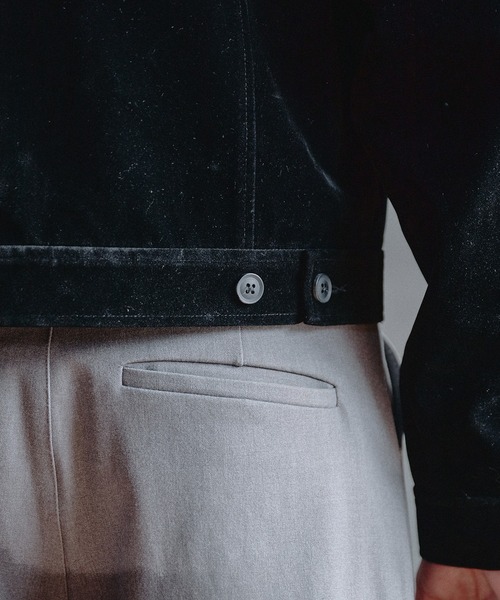Regen Glanz(レーゲングランツ)の「western york synthetic suede jacket / ウエスタンヨークシンセティックスエードジャケット(ブルゾン・メンズ・ブラック/ブラウン系その他・MEDIUM/SMALL/LARGE)」の5枚目の写真