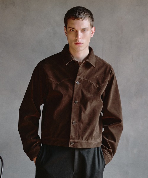 Regen Glanz(レーゲングランツ)の「western york synthetic suede jacket / ウエスタンヨークシンセティックスエードジャケット(ブルゾン・メンズ・ブラック/ブラウン系その他・MEDIUM/SMALL/LARGE)」の18枚目の写真