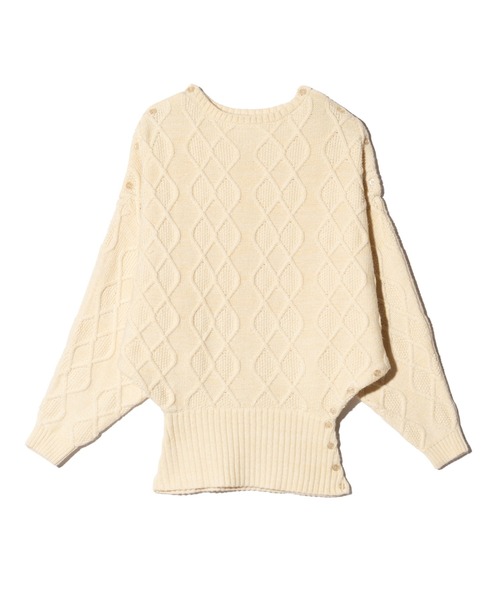 glamb(グラム)の「Double Head Pullover Knit / ダブルヘッドプルオーバーニット(ニット/セーター・メンズ・ブラック/ホワイト/レッド・M/L)」の8枚目の写真