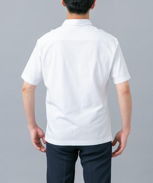 URBAN RESEARCH ROSSO MEN(アーバンリサーチロッソメン)の「『冷感/速乾』Cool Touch トラベルポロシャツ(ポロシャツ・メンズ・チャコールグレー/ホワイト/ネイビー/ブラック・SMALL/MEDIUM/X-LARGE/LARGE)」の15枚目の写真