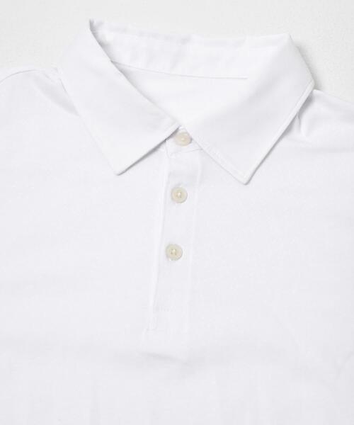 URBAN RESEARCH ROSSO MEN(アーバンリサーチロッソメン)の「『冷感/速乾』Cool Touch トラベルポロシャツ(ポロシャツ・メンズ・チャコールグレー/ホワイト/ネイビー/ブラック・SMALL/MEDIUM/X-LARGE/LARGE)」の17枚目の写真