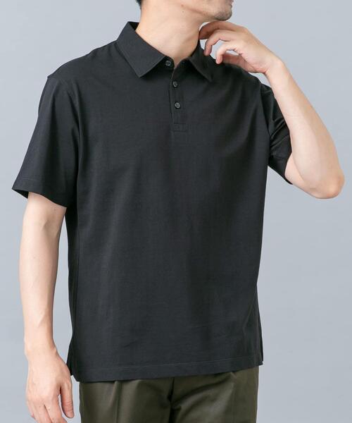 URBAN RESEARCH ROSSO MEN(アーバンリサーチロッソメン)の「『冷感/速乾』Cool Touch トラベルポロシャツ(ポロシャツ・メンズ・チャコールグレー/ホワイト/ネイビー/ブラック・SMALL/MEDIUM/X-LARGE/LARGE)」の18枚目の写真