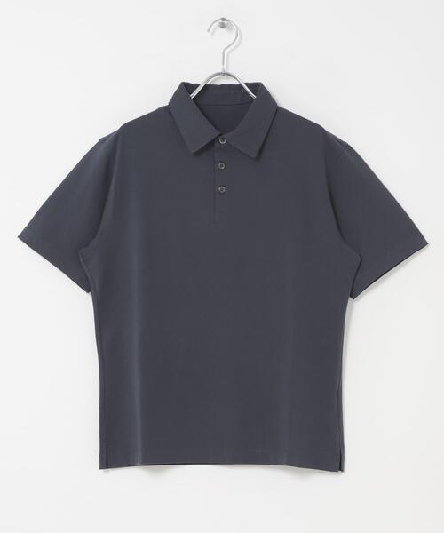 URBAN RESEARCH ROSSO MEN(アーバンリサーチロッソメン)の「『冷感/速乾』Cool Touch トラベルポロシャツ(ポロシャツ・メンズ・チャコールグレー/ホワイト/ネイビー/ブラック・SMALL/MEDIUM/X-LARGE/LARGE)」の11枚目の写真