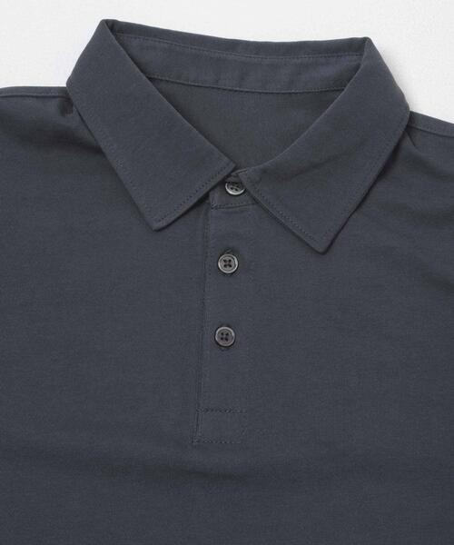 URBAN RESEARCH ROSSO MEN(アーバンリサーチロッソメン)の「『冷感/速乾』Cool Touch トラベルポロシャツ(ポロシャツ・メンズ・チャコールグレー/ホワイト/ネイビー/ブラック・SMALL/MEDIUM/X-LARGE/LARGE)」の12枚目の写真