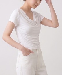 ドレープ半袖Tシャツ