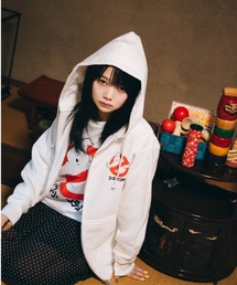 ハードコアチョコレート(ハードコアチョコレート)の「ゴーストバスターズ ZIPパーカ(ゴーストホワイト)(パーカー)」