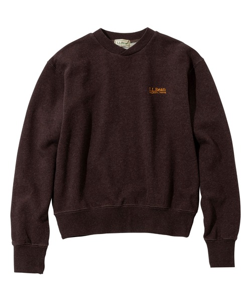 L.L.Bean(エルエルビーン)の「【JAPAN EDITION】スミスフィールド・クルーネック・スウェットシャツ(スウェット・レディース・アイボリー/ネイビー/グレー系/ブラウン・MEDIUM)」の14枚目の写真