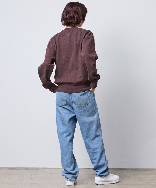 L.L.Bean(エルエルビーン)の「【JAPAN EDITION】スミスフィールド・クルーネック・スウェットシャツ(スウェット・レディース・アイボリー/ネイビー/グレー系/ブラウン・MEDIUM)」の11枚目の写真