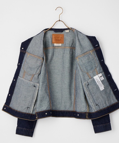 Levi's（リーバイス）の「[LEVI’S/リーバイス] TYPE 3 TRUCKER デニムジャケット（デニムジャケット・レディース・インディゴブルー・XL/L/M）」の8枚目の写真