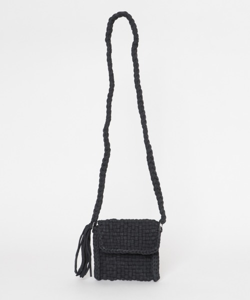 THE GOODLAND MARKET(ザグッドランドマーケット)の「PROJECT 1000 PHONE CASE(ショルダーバッグ・レディース・チャコールグレー/ピンク/ホワイト系その他/ブルー・ONE)」の2枚目の写真
