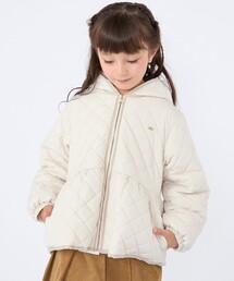 SHIPS（シップス）の「SHIPS KIDS:100~130cm  〈洗濯機可能〉 キルト ペプラム  ジップ ジャケット（その他アウター）」