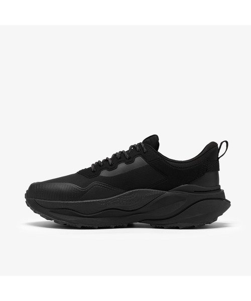 Clarks(クラークス)の「Pace TrailGoWP/メンズペーストレイルゴー ウォータープルーフ(ブラック/ブラック)(スニーカー・メンズ・ブラック・UK10.5/UK11/UK7.5/UK8/UK8.5/UK9/UK9.5/UK10/UK6/UK6.5/UK7)」の2枚目の写真