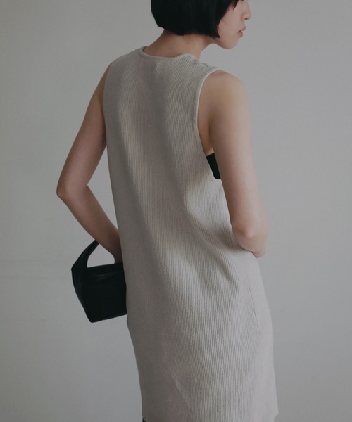 anuke（アンヌーク）の「Americansleeve Mole Knit（ニット/セーター・レディース・ブラック/アイボリー・FREE）」の5枚目の写真