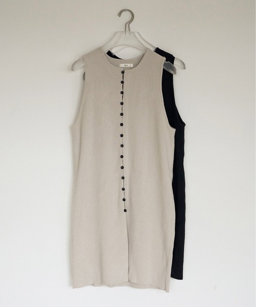 anuke（アンヌーク）の「Americansleeve Mole Knit（ニット/セーター・レディース・ブラック/アイボリー・FREE）」の10枚目の写真