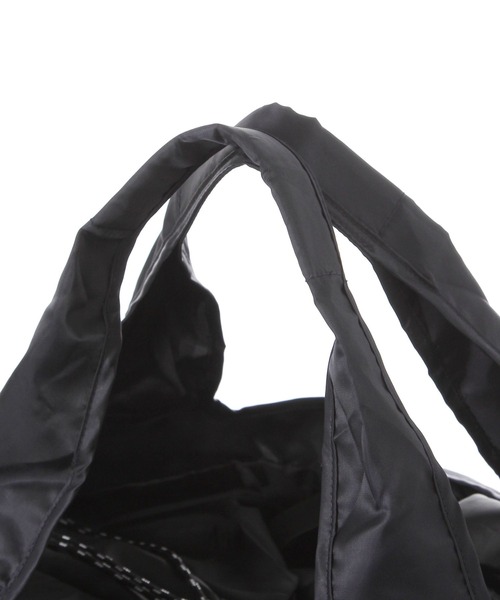 LAKOLE(ラコレ)の「ポケット付きレジカゴ保冷バッグ / 1048949(エコバッグ/サブバッグ・レディース・グレー/ブラック・FREE)」の9枚目の写真