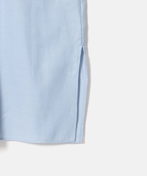 BEAUTY&YOUTH UNITED ARROWS(ビューティーアンドユースユナイテッドアローズ)の「キュプラコットン スキッパー ブラウス(シャツ/ブラウス・レディース・ライトブルー/ホワイト/ダークブラウン・FREE)」の11枚目の写真