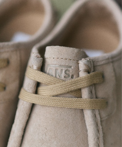 VANS（バンズ）の「PREMIUM SF MOC LOW　VN000Z3XICX（スニーカー・メンズ・ベージュ・10/9h/9/8h/8/7h/7/6h/6/5h/5/11/10h）」の3枚目の写真