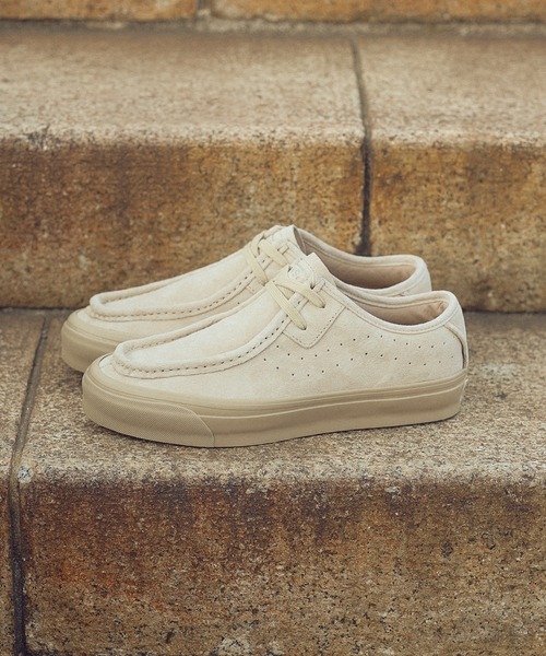 VANS（バンズ）の「PREMIUM SF MOC LOW　VN000Z3XICX（スニーカー・メンズ・ベージュ・10/9h/9/8h/8/7h/7/6h/6/5h/5/11/10h）」の6枚目の写真