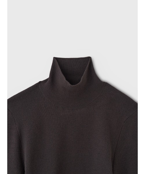 EIMY ISTOIRE(エイミーイストワール)の「ROSE HIGH NECK KNIT TOPS(ニット/セーター・レディース・チャコールグレー/レッド/ブラック/アイボリー・FREE)」の19枚目の写真