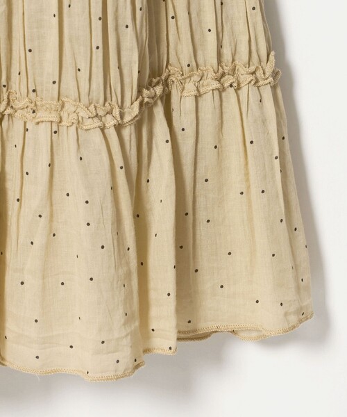 Pheeta(フィータ)の「<Pheeta>Billie ミモレ丈 ドットプリント ワンピース / 016C-40P(ワンピース・レディース・ベージュ/ネイビー・2/1)」の12枚目の写真